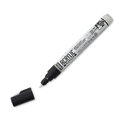 Pebeo - Deco Akrilik Marker - 0,7mm White