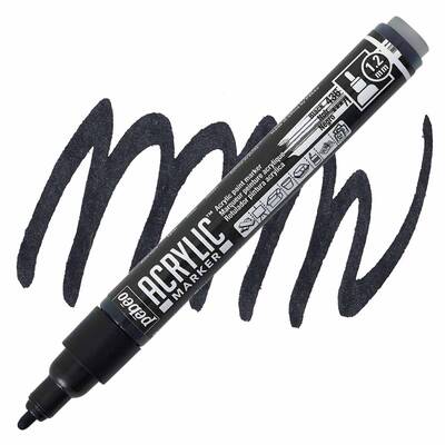 Deco Akrilik Marker - 1,2mm Black