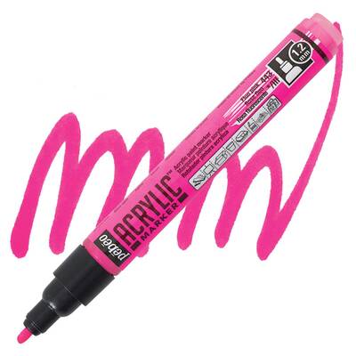 Deco Akrilik Marker - 1,2mm Fluo Pink