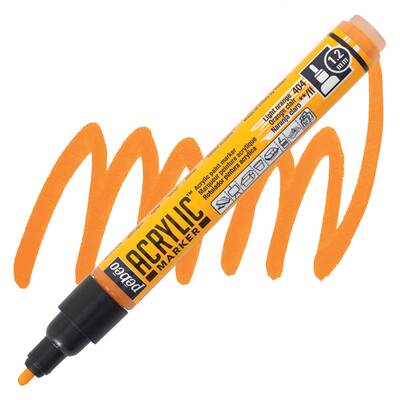 Deco Akrilik Marker - 1,2mm Light Orange