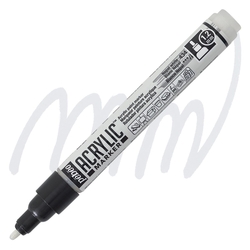 Pebeo - Deco Akrilik Marker - 1,2mm Nepal White