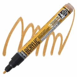 Pebeo - Deco Akrilik Marker - 1,2mm Pre Gold(Met.Gold)