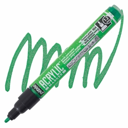 Pebeo - Deco Akrilik Marker - 1,2mm Pre Green(Met.Green)