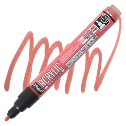 Pebeo - Deco Akrilik Marker - 1,2mm Red Ochre