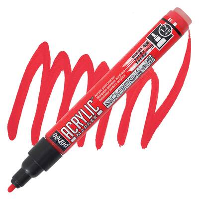 Deco Akrilik Marker - 1,2mm Vermilion