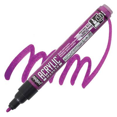 Deco Akrilik Marker - 1,2mm Vivid Violet