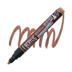 Pebeo - Deco Akrilik Marker 4mm - 33 Burnt Sienna