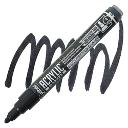 Pebeo - Deco Akrilik Marker 4mm - 55 Prec Black