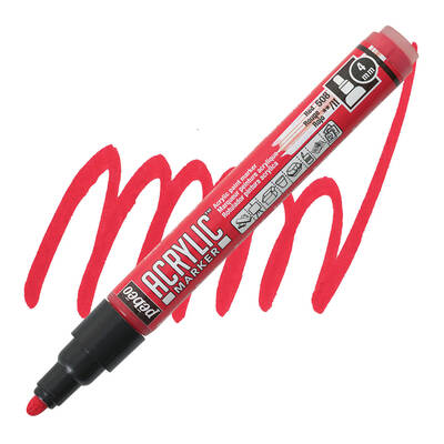 Deco Akrilik Marker 4mm - 08 Red