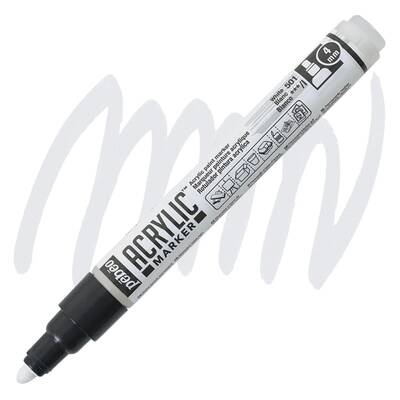 Deco Akrilik Marker 4mm - 01 White