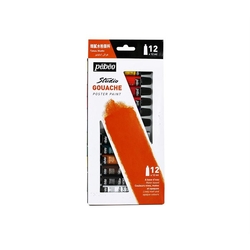Pebeo - 12li Guaj Boya Seti 12ml Pebeo - 12li Guaj Boya Seti 12ml