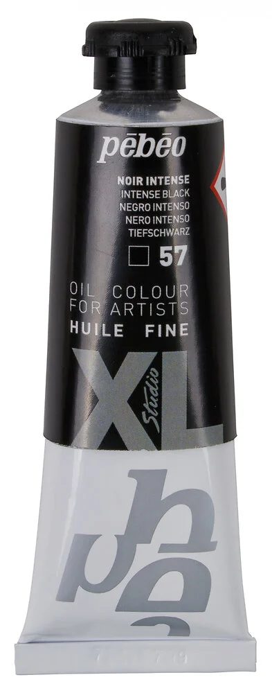 Huile Fine XL Yağlı Boya 37ml - 57 Intense Black