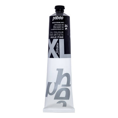 Huile Fine XL Yağlı Boya 200ml - 24 İvory Black