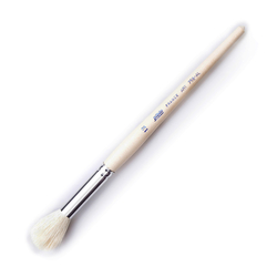 Pebeo - 758 - 12 Mop Ponpon Beyaz Kıl Yağlı Boya Fırçası