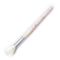 Pebeo - 758 - 14 Mop Ponpon Beyaz Kıl Yağlı Boya Fırçası