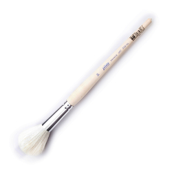 Pebeo - 758 - 16 Mop Ponpon Beyaz Kıl Yağlı Boya Fırçası