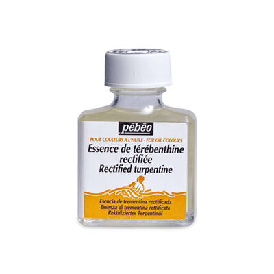 Rectified Turpentine - Terebentin - 75ml Şişe