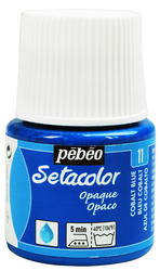 Pebeo - Setacolor Opak Kumaş Boya 45ml - 11 Blue Cobalt