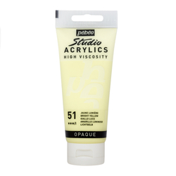 Pebeo - Studio Akrilik Boya 100ml 831-51 Bright Yellow