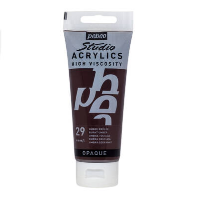 Studio Akrilik Boya 100ml 831-29 Burnt Umber