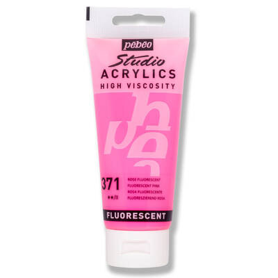 Studio Akrilik Boya 100ml Fluorescent 832-371 Pink