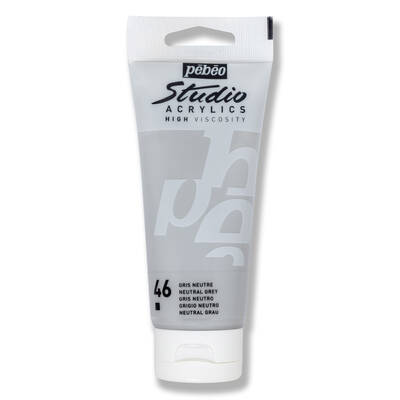 Studio Akrilik Boya 100ml 831-46 Neutral Grey