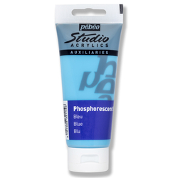 Pebeo - Studio Akrilik Boya 100ml Phosphorescent 832-114 Blue