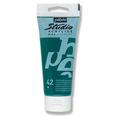 Studio Akrilik Boya 100ml 831-42 Phthocyanine Green