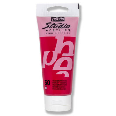 Studio Akrilik Boya 100ml 831-50 Primary Magenta