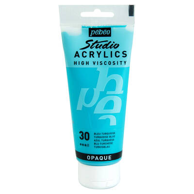 Studio Akrilik Boya 100ml 831-30 Turquoise Blue