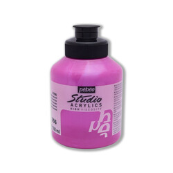 Studio Akrilik Boya 500ml Kavanoz 172-356 Iridescent Violet-Blue - Thumbnail