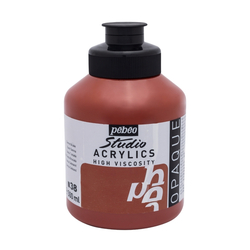 Pebeo - Studio Akrilik Boya 500ml Kavanoz 171-38 Burnt Sienna