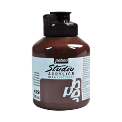 Pebeo - Studio Akrilik Boya 500ml Kavanoz 171-29 Burnt Umber