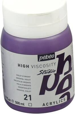Studio Akrilik Boya 500ml Kavanoz 171-21 Oriental Violet