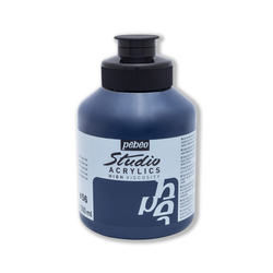 Pebeo - Studio Akrilik Boya 500ml Kavanoz 171-56 Prussian Blue