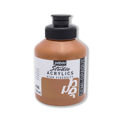 Pebeo - Studio Akrilik Boya 500ml Kavanoz 171-36 Raw Sienna