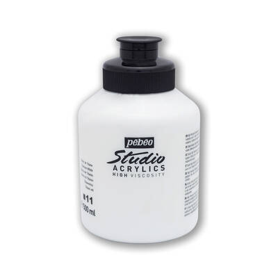 Studio Akrilik Boya 500ml Kavanoz 171-11 Titanium White