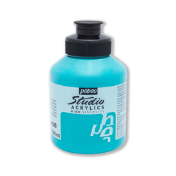 Pebeo - Studio Akrilik Boya 500ml Kavanoz 171-30 Turquoise Blue