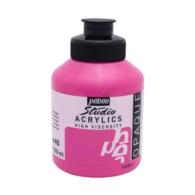 Studio Akrilik Boya 500ml Kavanoz 171-45 Vivid Pink