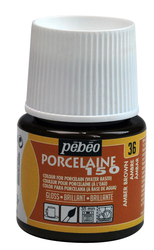 Pebeo - Su Bazlı Porselen Boya 150 45ml Şişe - 36 Amber Brown