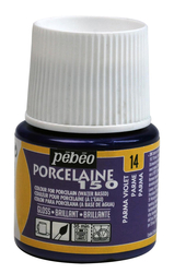 Pebeo - Su Bazlı Porselen Boya 150 45ml Şişe - 14 Parma Violet