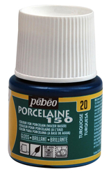 Pebeo - Su Bazlı Porselen Boya 150 45ml Şişe - 20 Turquoise