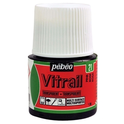 Pebeo - Vitrail Solvent Bazlı Cam Boya 45ml Şişe - 05021 Pink
