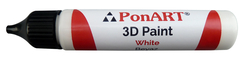 Ponart - 3D Paint 30 ml Beyaz