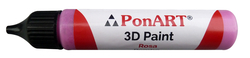 Ponart - 3D Paint 30 ml Pembe
