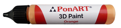 Ponart - 3D Paint 30 ml Turuncu