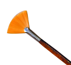 Ponart - PonART 9839-4 Altın Toray Sentetik Yelpaze Fırça