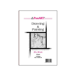 Ponart - Drawing Painting Blok 130gr 25x35cm 15 Yaprak Ponart - Drawing Painting Blok 130gr 25x35cm 15 Yaprak