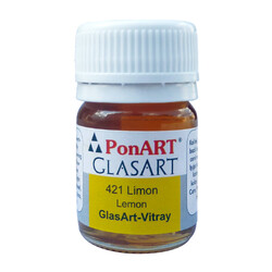 Ponart - Glass Art 20ml Limon Sarı