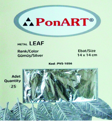 Ponart - İmitasyon Varak Gümüş Yaprak